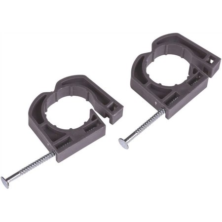 OATEY 1/2 in. Full Clamp with Nail, 10PK 33521